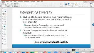 Educational Psychology  Social and Economic Diversity