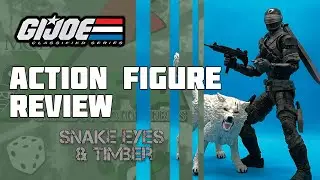 GI Joe Classified | Snake Eyes & Timber | Action Figure Review