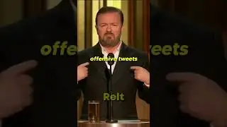 Ricky Gervais ROASTS The Hollywood Foreign Press...AGAIN