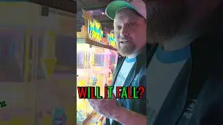 Will prizes fall on Skill Fall Game? #prize #arcade #arcadegames #shorts #skills #candy
