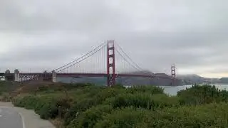 Cloudy SF - Golden Gate Bridge