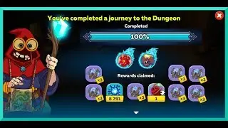Huge Update in the Dungeon - 100% Clear & Rewards  # Hustle Castle