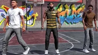 NBA 2K18 MYPARK GAMEPLAY! Dominating in 1st Appearance With Randoms