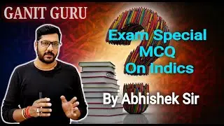 Exam Special MCQ on Indices | Exponents Problem