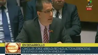 Espectacular discurso de Jorge Arreaza en el Consejo de Seguridad de la ONU, 26/02/19