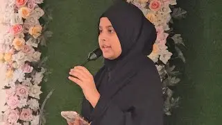 Ummal Baneen D/O Hassan Participating Speech Competition Organised By ARK Foundation Amroha Society