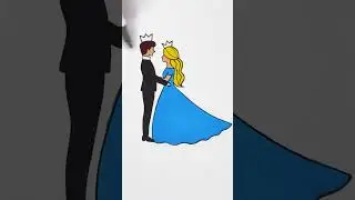 👸💙 Make a Glitter Princess & Prince! ✨
