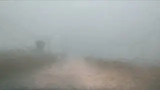 Supercélula con lluvia torrencial, granizo, fuertes vientos y cientos de rayos en Álava