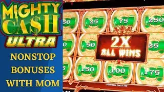 MIGHTY CASH ULTRA NONSTOP BONUSES WITH MOM