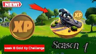 Fortnite Leak New Week 8 GOLD Xp Coin Location | Season 4 Week 8 Xp Challenge