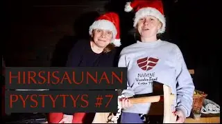 Pihasauna #7: vedeneristett&auml; ja laattoja saunan lattiaan - Jouluedition @KRANTTUTANTTU