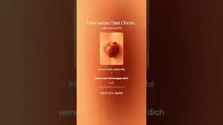 💔 Unter meiner Haut (Version2) &ndash;emotionaler Deutschpop-Song  @LordofSounds2024  🌙