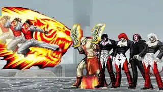 [KOF MUGEN] Rorbert-Keyser Vs Kratos Team