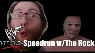 WWF Attitude Career Mode Speedrun w/The Rock