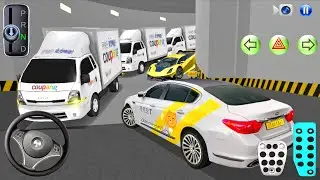New Kia car Stuck in Parking Garage - 3D Driving Class 2026 - 3D Driving Class - Car Game
