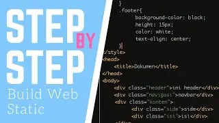 STEP BY STEP BUILD WEB STATIC | JUNIOR PROGRAMMER INDONESIA