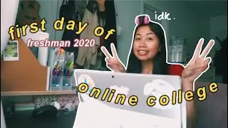 VLOG: my first day of college during a pandemic | 2020