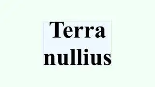 Terra nullius