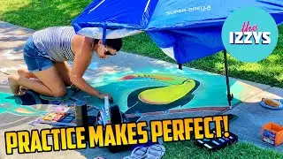 Sidewalk Chalk Art!