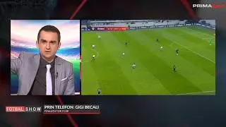 Gigi Becali a criticat dur prestația lui Feşnic: 