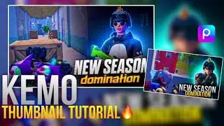 Make This Montage Thumbnail Like Kemo & Synzx In Picsart🤩