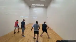 2022- Racquettball Amir/Ivan Brandon/Robert at La Fitness Austin Texas. 01.26.2022 doubles Racquett