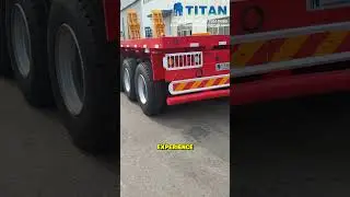 Brand New 3 Axle Flatbed Semi Trailer | TITAN Heavy Duty Trailer $9,800 | For Containers & Cargo