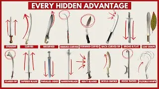 Every HIDDEN ADVANTAGE of Each Sword Blade Shape Explained