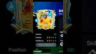 107 De Gea FC Mobile🐐🥵 ~ #fcmobile