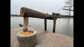 Primitive corn milling technology #20