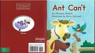 Ant Can't (аудиокнига на английском языке для детей)