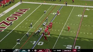 Madden NFL 25 Gameplay Arizona Cardinals vs Philadelphia Eagles
