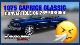 Stunning 1975 Caprice Classic | #chevy #donk #convertible