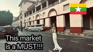 The top market in Yangon for international travelers