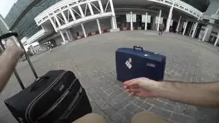 Hong Kong Bus boarding S1 Tung Chung to Airport VR360
