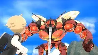Catching Buzzwole in Ultra Jungle - Pok&eacute;mon Ultra Sun/Moon (1080p HD)