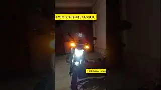 HAZARD FLASHER FOR BIKE ||MOXI || Cheap and best #motovlog #bikeride #moxi #Hazard #Flasher #Dominar