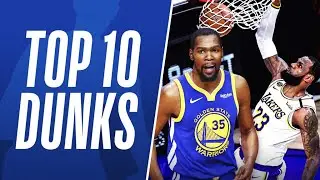 Top 10 DUNKS From Last 5 NBA FINALS 💥