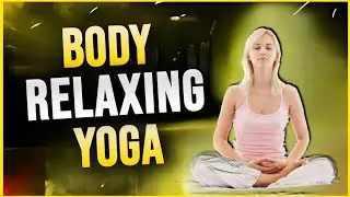 Gentle Yoga for Deep Relaxation & Stress Relief #Yoga #health #relaxing 