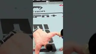 UFC 5   Excerpts Fights in the octagon   Playing UFC7 #shorts