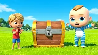 Fortnite Baby Accidentally Dropped the Treasure Chest | Fun Nursery Rhymes for Kids 🎮💎