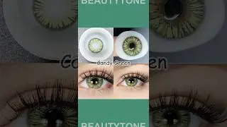 Candy Green #greencontacts #contactlenses #contactlens  