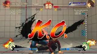 Ultra Street Fighter IV battle: Evil Ryu vs Yang