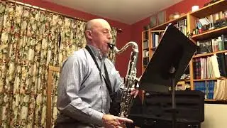 Weissenborn etude 7 for bass clarinet, from &ldquo;Advanced Studies for Alto or Bass Clarinet&rdquo;