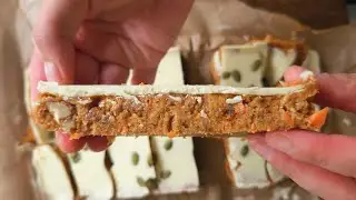 Carrot cake bars