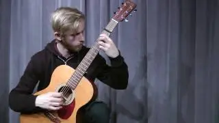 Adam Bjoraker plays &ldquo;The Water Is Wide,&rdquo; traditional, arr. Ed Gerhard
