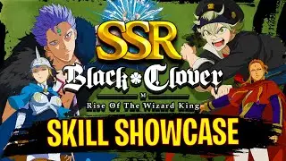 [CBT] SSR Character Skill Showcase (PART 1) ● Black Cover Mobile