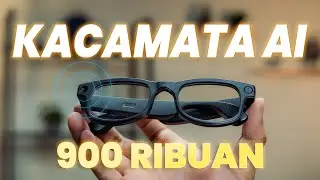 Cuma 900rb! Udah Dapet Kacamata AI  + Fitur Banyak! Kualitas Kameranya? - AI Smart Glasses AIMB G1