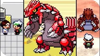 Pok&eacute;mon Emerald - All Groudon Location and Battle (HQ)