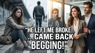 He Left Me for Her... Then Came Crawling Back When I Became Successful